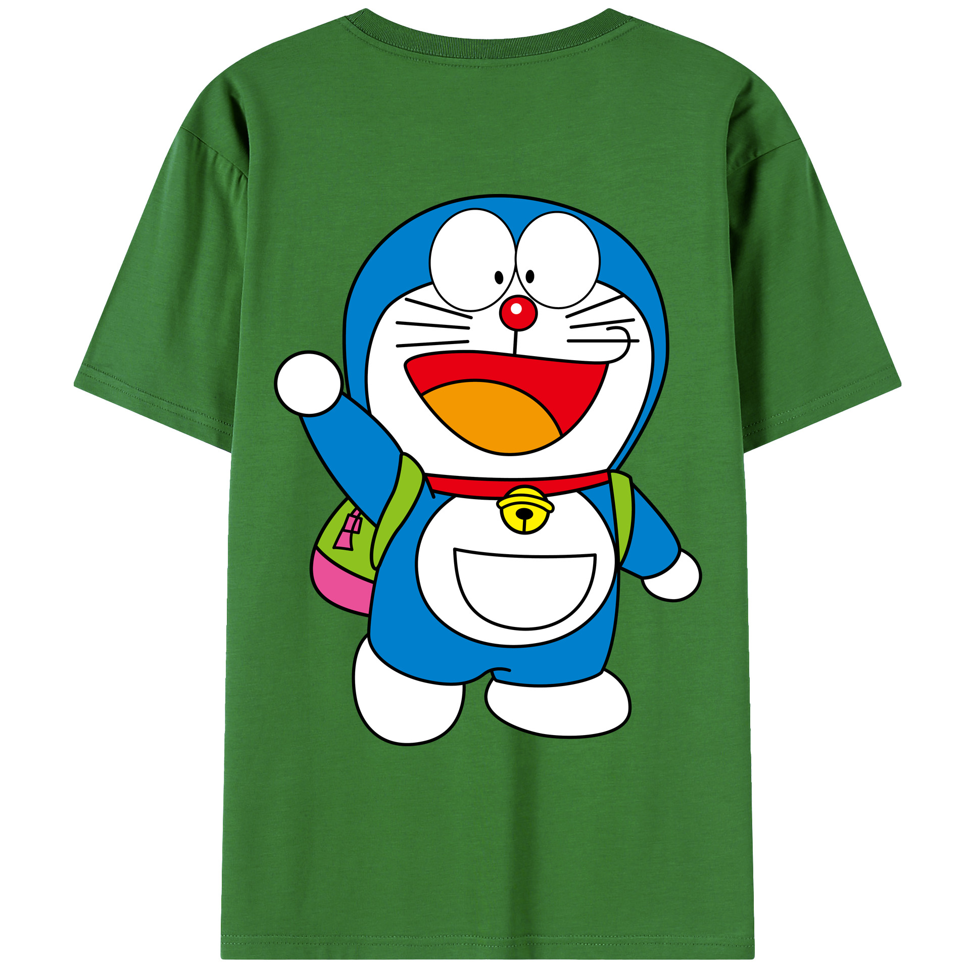 （画像用） ドラえもん Doraemon レディース半袖Tシャツ(バックプリント)